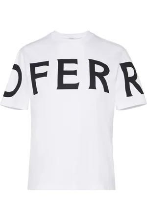 Salvatore Ferragamo Logo-print cotton T-shirt