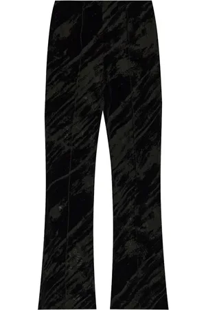 Gestuz Semi-sheer straight trousers