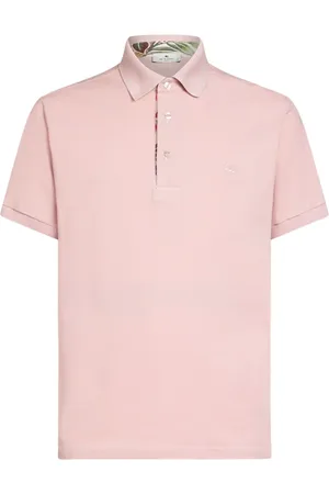Etro Pegaso embroidery polo shirt