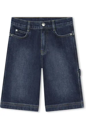 Marc Jacobs Logo-embroidered denim shorts