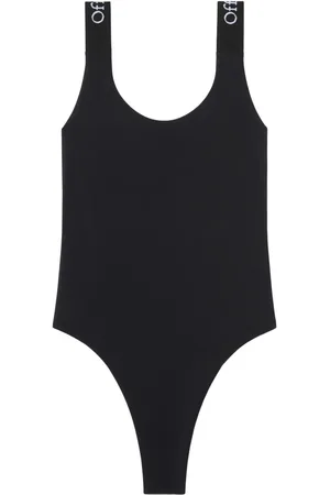 OFF-WHITE Logo-band swimsuit
