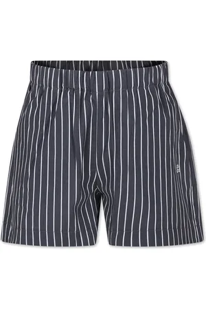 DOUUOD KIDS Gianduiotto striped shorts