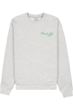 Sporty & Rich Villa logo-print sweatshirt