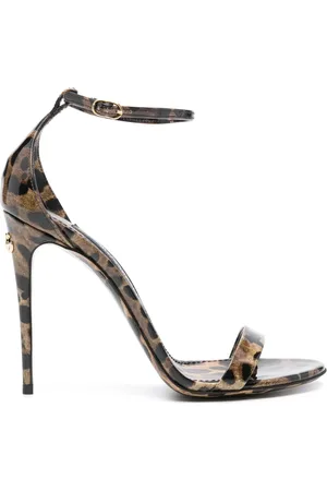 Dolce & Gabbana 110mm leopard-print sandals