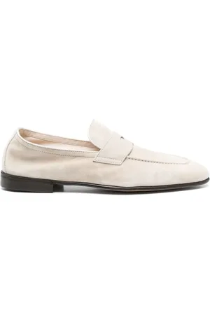 Brunello Cucinelli Suede penny loafers