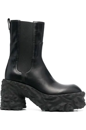 Premiata 95mm chunky-block heel boots