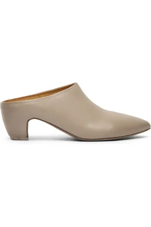 MARSÈLL Pointed-toe leather mules