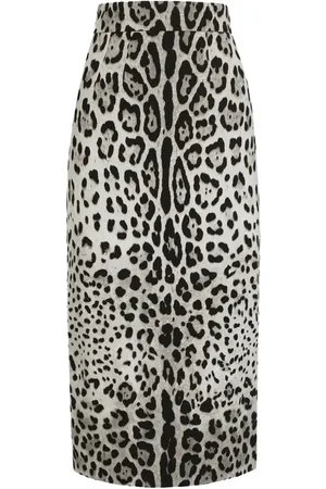 Dolce & Gabbana Leopard-print skirt
