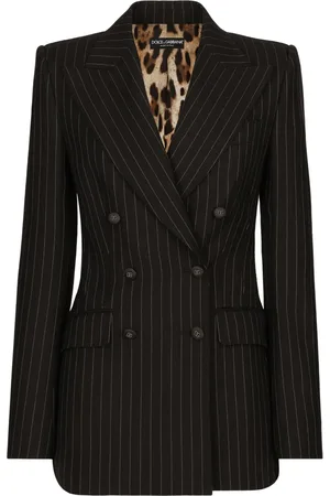 Dolce & Gabbana Double-breasted striped blazer