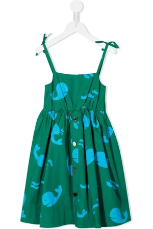 REJINA PYO Esme whale-print organic cotton dress