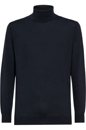 Boggi Milano Merino-wool roll-neck sweater