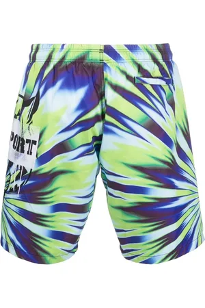 Philipp Plein Tiger-print swim shorts