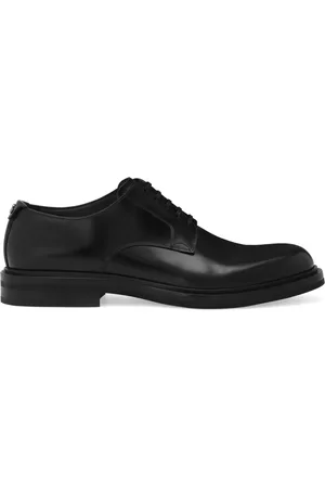Dolce & Gabbana Interlocking DG plaque Derby shoes