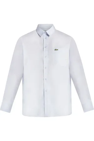 Lacoste Logo-appliqu?? cotton shirt