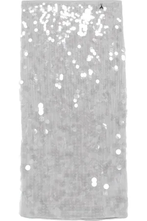 Patrizia Pepe Sequinned midi skirt