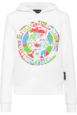 Philipp Plein Carbon Tiger cotton-blend hoodie