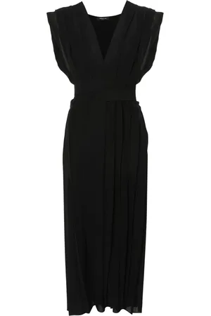 Fabiana Filippi Pleated crepe maxi dress
