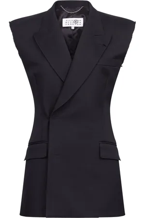 Maison Margiela Raw-cut edge waistcoat