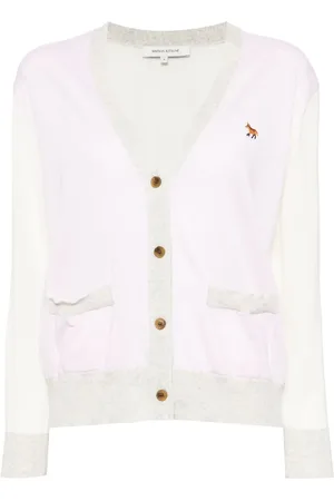 Maison Kitsuné Logo-appliqu?? cardigan