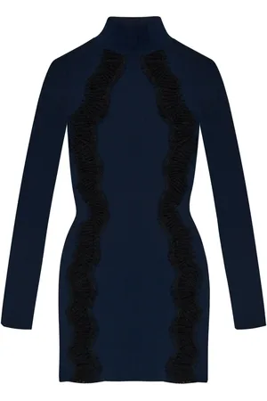 Stella McCartney Perforated-detailing mini dress