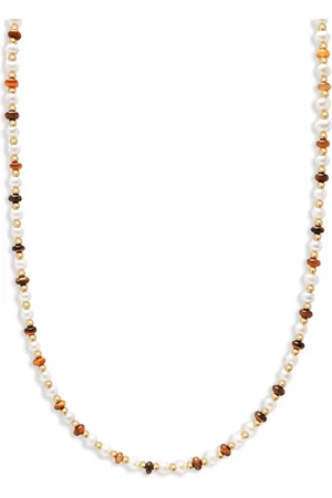 Nialaya Bead detailing necklace