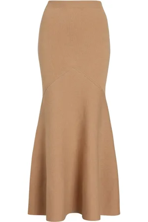 Patou Peplum maxi skirt