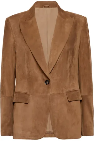 Brunello Cucinelli Suede blazer