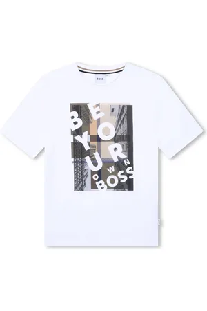 HUGO BOSS Graphic-print cotton T-shirt
