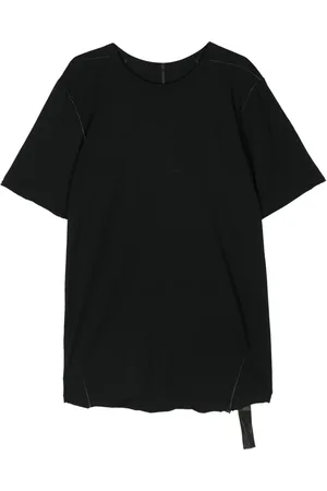 ISAAC SELLAM EXPERIENCE Strap-detailing organic cotton t-shirt