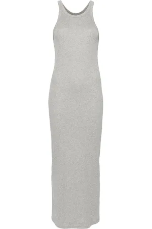 Totême Fine-ribbed jersey maxi dress