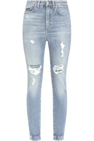Dolce & Gabbana Audrey distressed skinny jeans