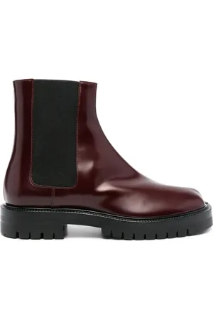 Maison Margiela Tabi Chelsea 40mm leather boots