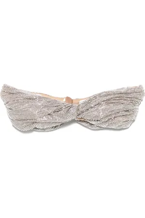 GIUSEPPE DI MORABITO Crystal-embellished bralette top