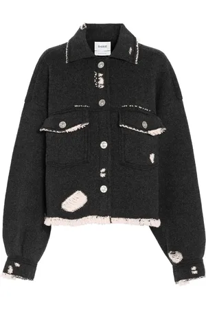 Barrie Fringed denim jacket