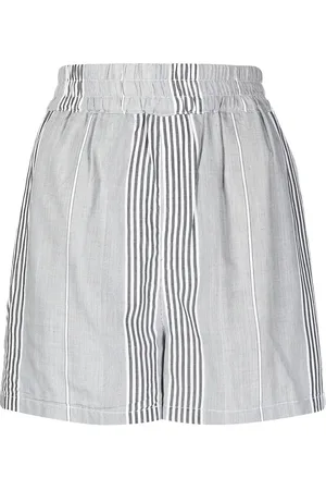 RTA Striped fitted shorts