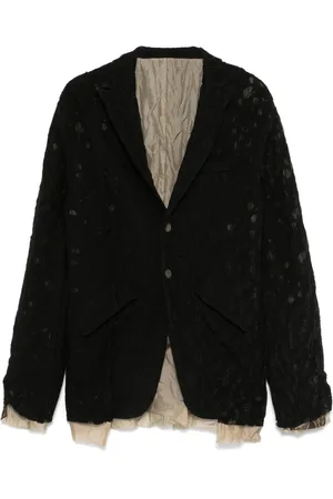 CHIAHUNG SU Distressed blazer