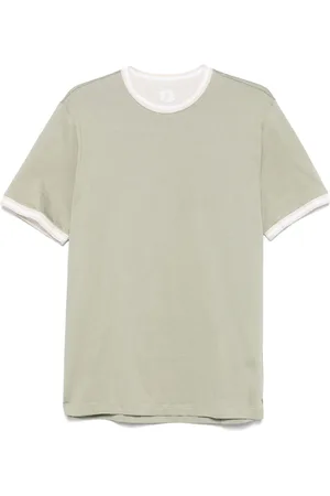 ELEVENTY Stripe-detailed T-shirt