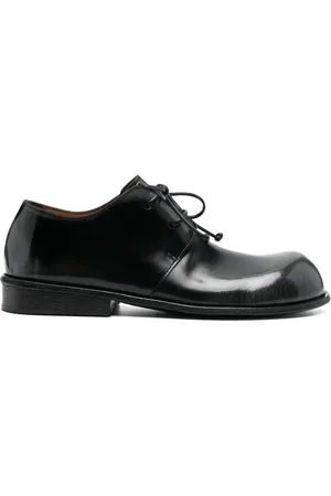MARSÈLL Polished round-toe oxford shoes