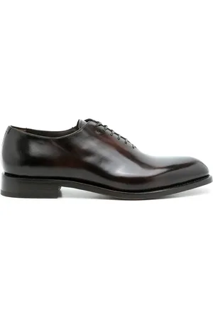 Salvatore Ferragamo Lace-up leather Derby shoes