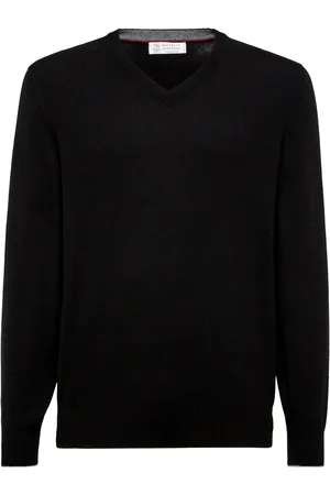 Brunello Cucinelli V-neck cashmere jumper
