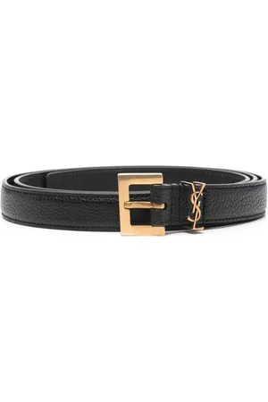 Saint Laurent Cassandre thin belt