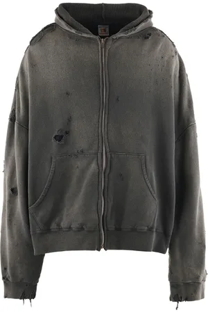 SAINT MXXXXXX Distressed hoodie