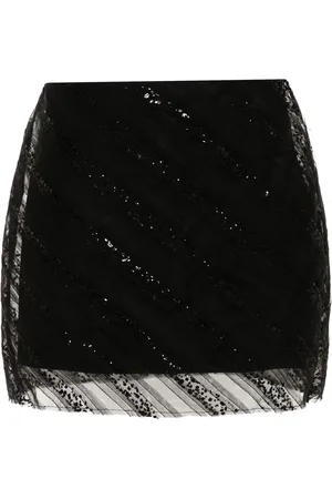 Viktor & Rolf Tulle-overlay mini skirt