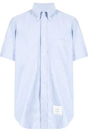 Thom Browne Logo-patch shirt