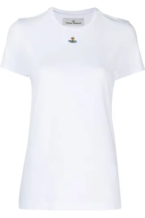 Vivienne Westwood Orb logo-embroidery cotton T-shirt