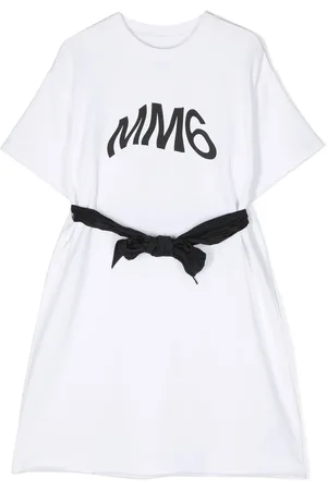 Maison Margiela Logo-print T-shirt dress