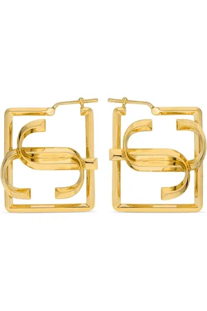 Jimmy Choo Square JC earrings