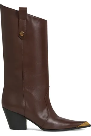 Etro Pointed-toe leather boots