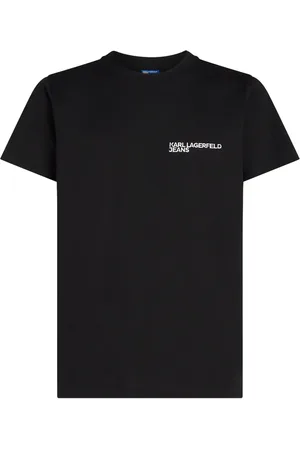Karl Lagerfeld Logo-print organic-cotton T-shirt