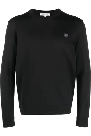 Maison Kitsuné Logo-appliqu?? jumper